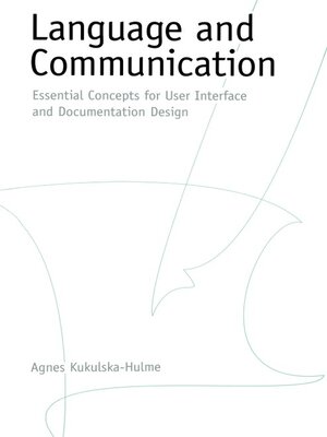 cover image of Language and Communication